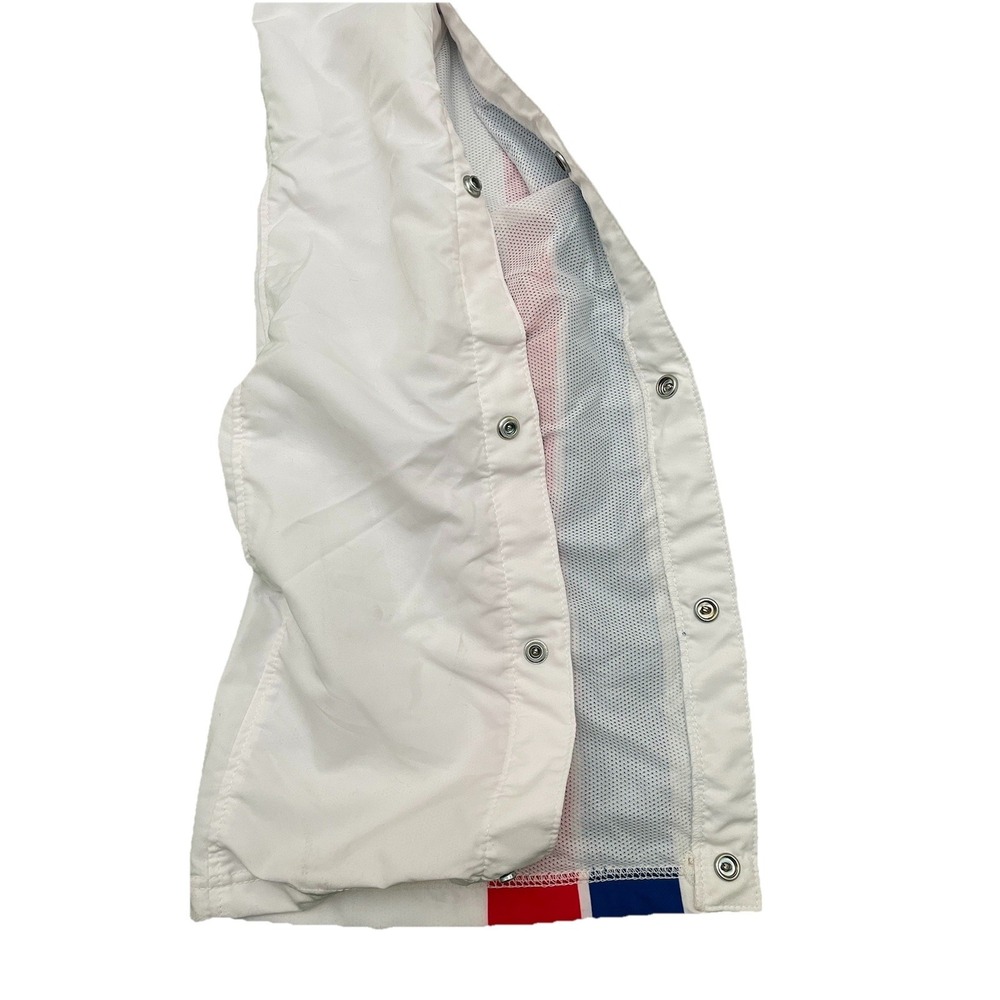VTG‎ 90s Detroit Pistons TEAM ISSUED Champion Tearaway Pants 36x39 Made in USA - Picture 5 of 15